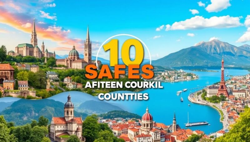 safest countries for tourists in Europe