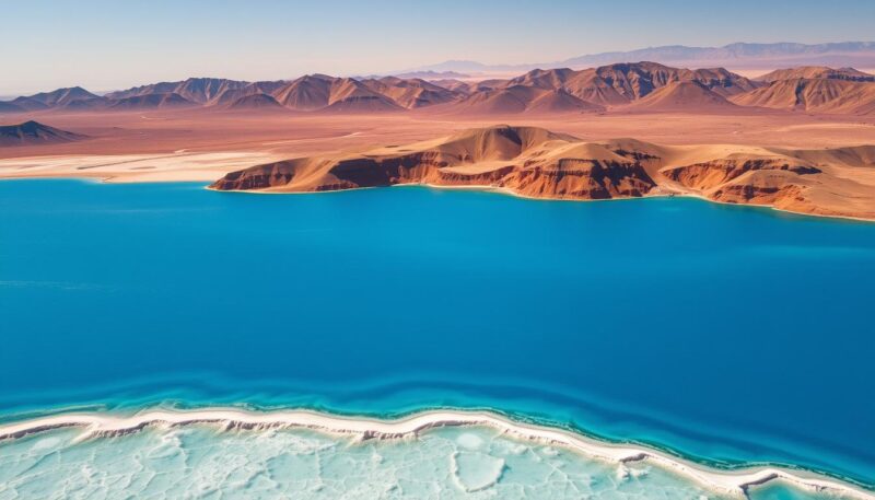 Dead Sea salinity and geographical significance